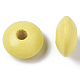 Dyed Natural Beech Wood Beads WOOD-T015-43F-3