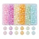 480 pièces 6 couleurs perles acryliques craquelées transparentes MACR-YW0002-51-1
