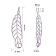 Ciondoli grandi in lega sunnyclue PALLOY-SC0001-96MS-2