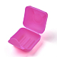 Portable Plastic Soap Container with Cover AJEW-WH0104-13D-2