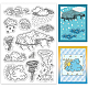 BENECREAT Weather Themed Transparent Stamp DIY-WH0167-56-1032-1