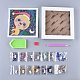 Kits de stickers diamant peinture bricolage pour enfants X-DIY-K020-10-2