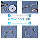 ARRICRAFT DIY Chain Necklaces Making Kits DIY-AR0001-55-4