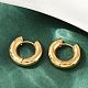 Серьги-кольца из нержавеющей стали 202 для полировки EJEW-M106-02G-01-1