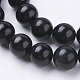 Perles en obsidienne naturelle G-G099-10mm-24-3