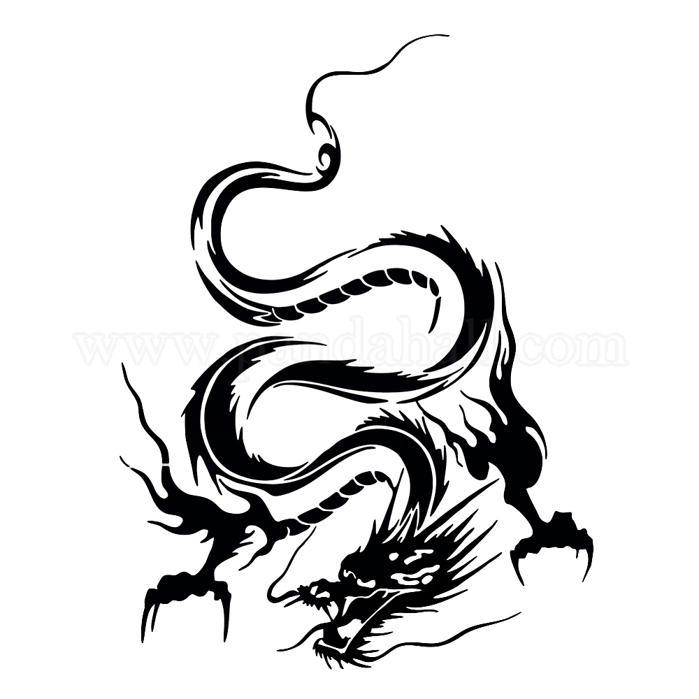 Wholesale Car Decals 1 Pcs Cool Dragon Car Hood Sticker
