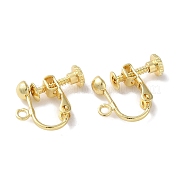 Медные серьги-гвоздики KK-F090-13LG