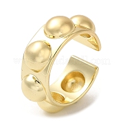 Латунные открытые кольца манжеты RJEW-Q778-16G