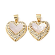 Латунные микро проложить кубического циркония подвески KK-D057-14G