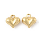 Сердце латунные амулеты KK-M327-02A-G