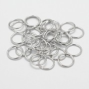 Латунь круглые кольца KK-WH0084-05A-P