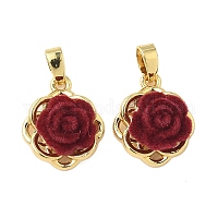 Подвески латуни cmолы&nbsp;KK-B139-16G-01