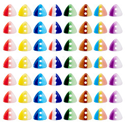 80 шт. фарфоровые пуговицы с 2 отверстиями PORC-PJ0001-02A