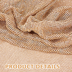 Алюминиевый рулон сетки со стразами DIY-WH0588-42