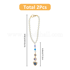 2шт сплав горный хрусталь кулон украшения HJEW-FH00021