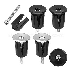 Tappo manubrio bici in lega di alluminio&nbsp;AJEW-GF0002-29B