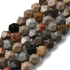 Натуральные нити из бисера пикассо G-Z119-A25-02