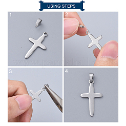 変色しにくい201ステンレススチール製スナップオンベイル  ステンレス鋼色  13x11x6mm&nbsp;STAS-F117-16P-6x12