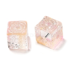 Прозрачные стеклянные бусины&nbsp;GLAA-A012-04H