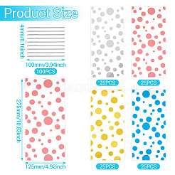 4 набор целлофановых мешочков для хранения конфет из opp-пленки ABAG-TAC0013-20B-01