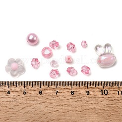 Непрозрачные и прозрачные акриловые бусины&nbsp;SACR-XCP0001-06B