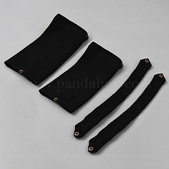 Перчатки без пальцев из полиэстера в стиле Харадзюку для женщин&nbsp;DIY-WH20007-337A