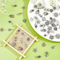 4 комплект подвесок из сплава в тибетском стиле&nbsp;TIBEP-DC0001-51