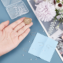 2 стиль 925 серьги-крючки из стерлингового серебра STER-UN0001-41