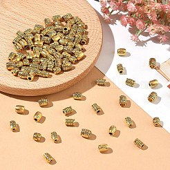 100шт 5 стиля бусины из сплава в тибетском стиле&nbsp;TIBEB-YW0001-37
