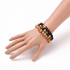 Ensembles de bracelets extensibles&nbsp;BJEW-JB05662-04
