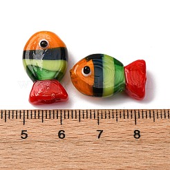 Бусины лэмпворк  LAMP-TAC0019-01B