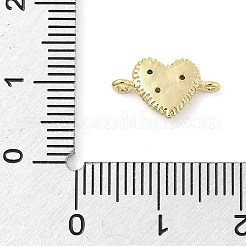 Breloques en laiton avec zircone cubique de micro pave&nbsp;LS-KK-S514-04B-G