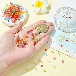 300 шт. Прозрачные акриловые бусины&nbsp;TACR-YW0002-40