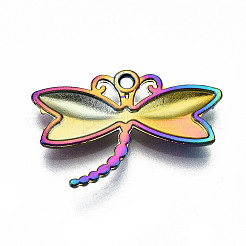 Подвески из сплава цвета радуги&nbsp;PALLOY-S180-075-RS