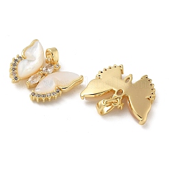 Латунные подвески с фианитами KK-R210-12G-01