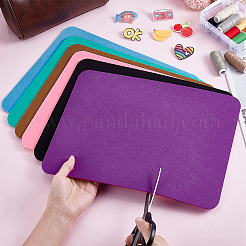 12шт прямоугольная фетровая ткань&nbsp;DIY-PH0032-57