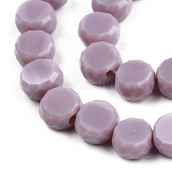 Непрозрачные сплошные цветные стеклянные бусины GLAA-N052-05B-A20