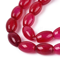 Chapelets de perles d'agate naturelle&nbsp;G-N362-18A-06