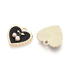 Подвески из эмали и сплава PALLOY-T092-37G-04