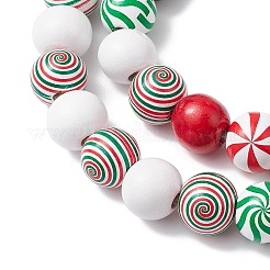 Подвеска из деревянных бусин HJEW-JM02270