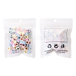 Поделки белые акриловые бусины&nbsp;MACR-YW0001-12