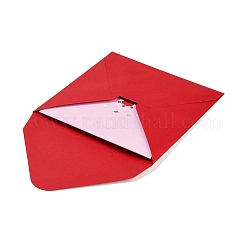 Carte de voeux en papier pop-up carrée 3d&nbsp;AJEW-P123-A02