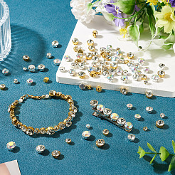 300 pièce de perles strass plates rondes à coudre&nbsp;STAS-TA0006-18