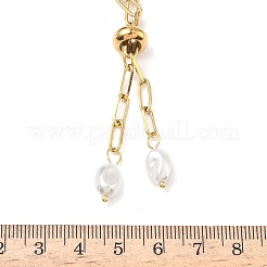 Регулируемые цепочки-скрепки из нержавеющей стали 304&nbsp;NJEW-D343-02G