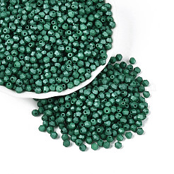 Стеклянные бусины с перламутровым эффектом для выпечки&nbsp;SEED-T007-21A-15