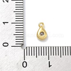 Латунные микро проложить кубического циркония подвески&nbsp;KK-G548-20G