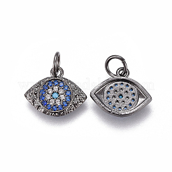 Adornos de latón micropavé de circonia cúbica&nbsp;KK-I650-08