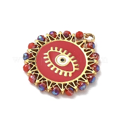 Pendentifs en acier inoxydable 304 émaillés&nbsp;STAS-P453-15G-04