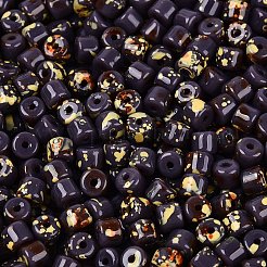 Undurchsichtige Picasso-Glasperlen&nbsp;SEED-Q039-05A-A07