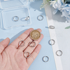 10 шт. Рамки для бусин из нержавеющей стали 201&nbsp;STAS-UN0058-88